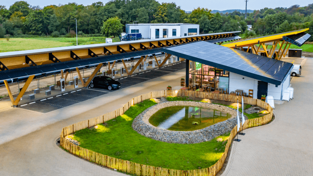 Die größte Ladestation in Europa: Hilden